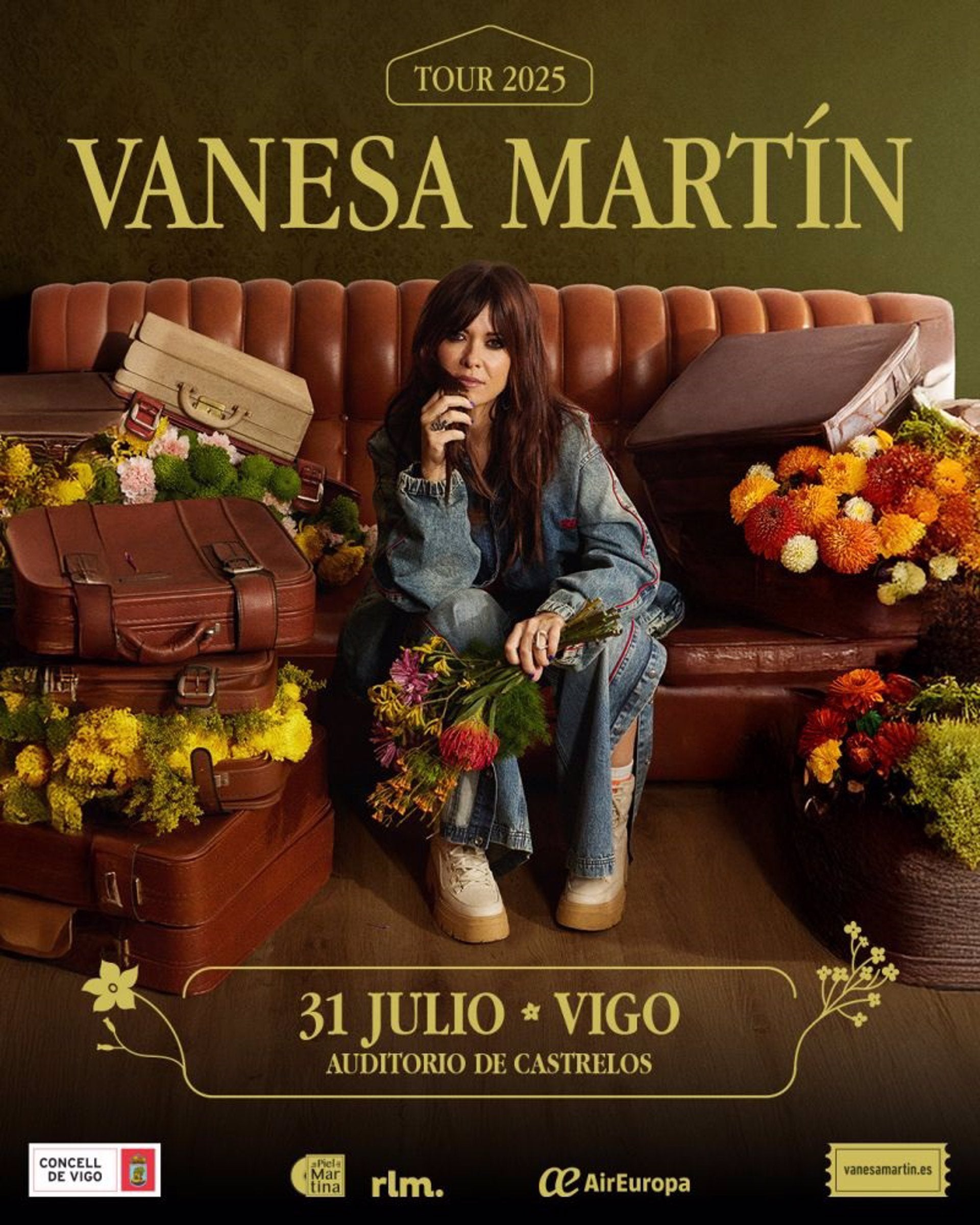 Vanesa Martín actuará en Castrelos el 31 de julio Vanesa Martín actuará en Castrelos el 31 de julio