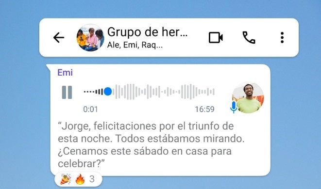 La novedad más esperada de WhatsApp: así puedes transcribir los audios que te mandan La novedad más esperada de WhatsApp: así puedes transcribir los audios que te mandan