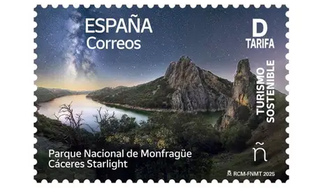 Correos emite un sello dedicado al turismo sostenible en el Parque Nacional de Monfragüe Correos emite un sello dedicado al turismo sostenible en el Parque Nacional de Monfragüe