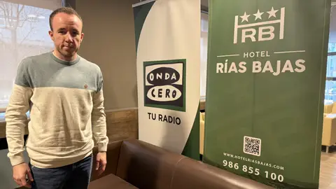 Luis López-Tulla, entrenador del Poio Pescamar Encuentros Hotel Rías Bajas