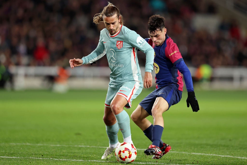 Barça y Atlético lo dejan todo para la vuelta tras la locura de Montjuic Barça y Atlético lo dejan todo para la vuelta tras la locura de Montjuic