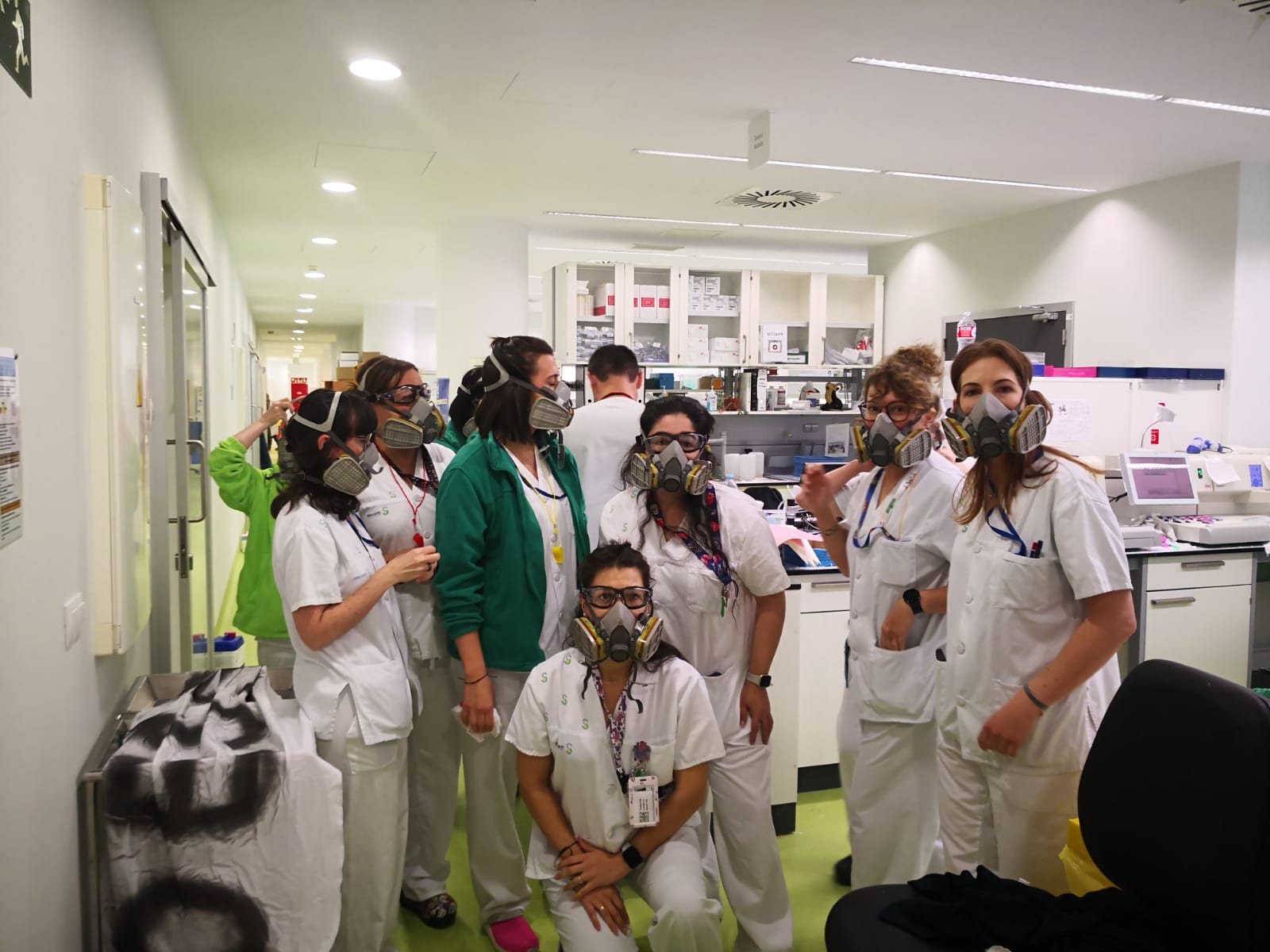 Inspección cierra una parte del laboratorio Anatomía Patológica del HUT para evitar contacto con el formaldehído Inspección cierra una parte del laboratorio Anatomía Patológica del HUT para evitar contacto con el formaldehído
