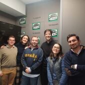 Voluntarios de la Delegación Diocesana de Juventud con su delegado Don Pablo Fernández de la Puebla Lechuga
