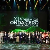 Foto de familia de la XIV edición de los Premios Onda Cero Mallorca Foto de familia de la XIV edición de los Premios Onda Cero Mallorca