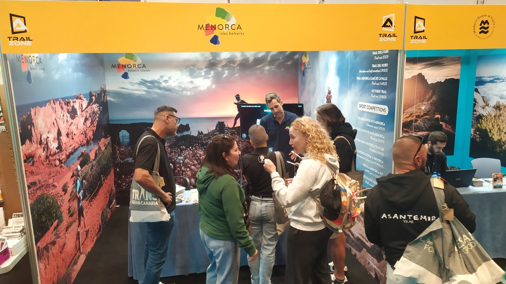 Menorca promociona el Camí de Cavalls en la Transgrancanaria de trail running Menorca promociona el Camí de Cavalls en la Transgrancanaria de trail running