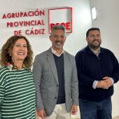 Remedios Palma, Javier Ruiz y Jaime Armario