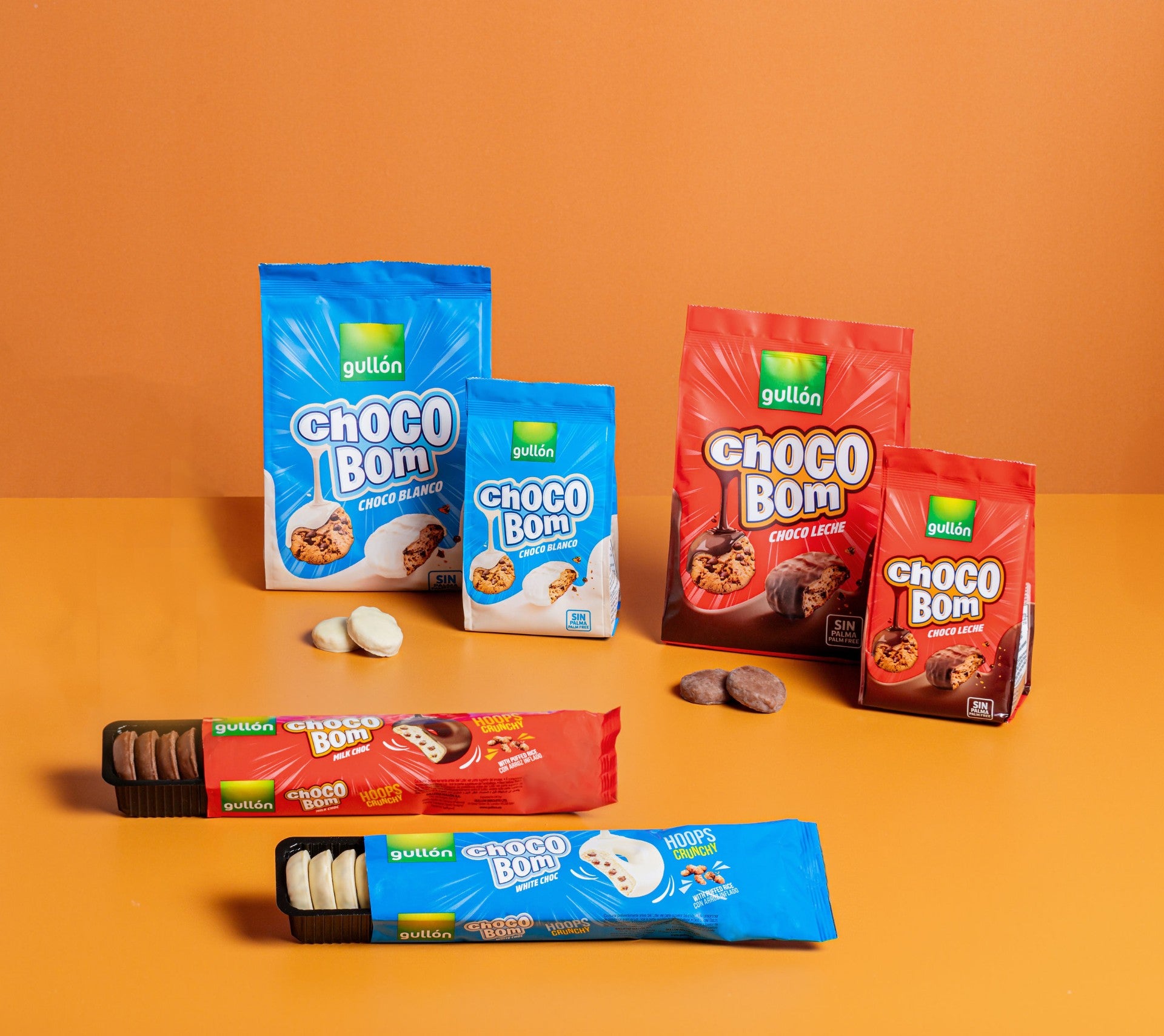 Galletas Gullón lanza Chocobom Hoops, el nuevo snack crujiente para los amantes del chocolate Galletas Gullón lanza Chocobom Hoops, el nuevo snack crujiente para los amantes del chocolate