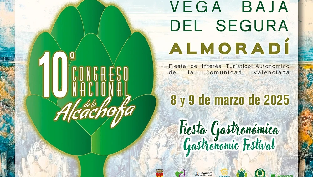 Almoradí sorprenderá con la celebración del X Congreso Nacional de la Alcachofa los días 8 y 9 de marzo Almoradí sorprenderá con la celebración del X Congreso Nacional de la Alcachofa los días 8 y 9 de marzo