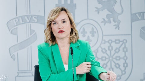 Pilar Alegr&iacute;a, ministra de Educaci&oacute;n, FP y Deportes y portavoz el Gobierno