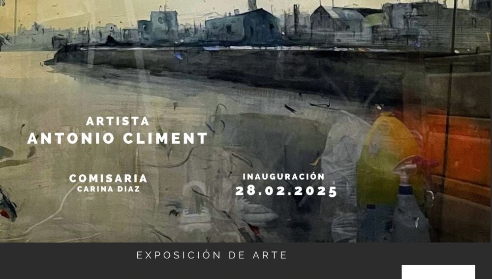 Exposición Escenas Urbanas de Antonio Climent