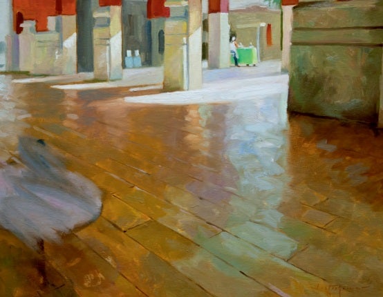 Caixa Popular ficha a un pintor holandés para exponer en una de sus oficinas de València Caixa Popular ficha a un pintor holandés para exponer en una de sus oficinas de València