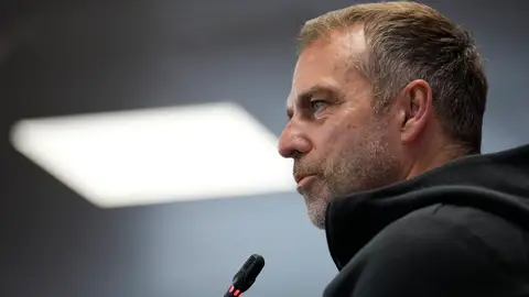 Flick: "El Atlético de Madrid es un equipo genial" Flick: "El Atlético de Madrid es un equipo genial"