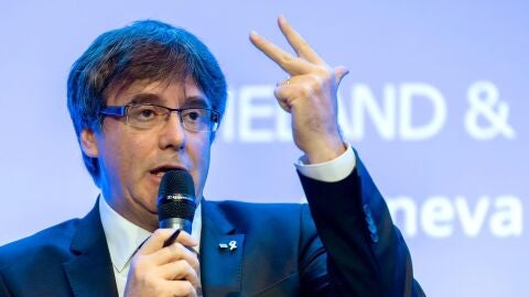 Carles Puigdemont, l&iacute;der de Junts 