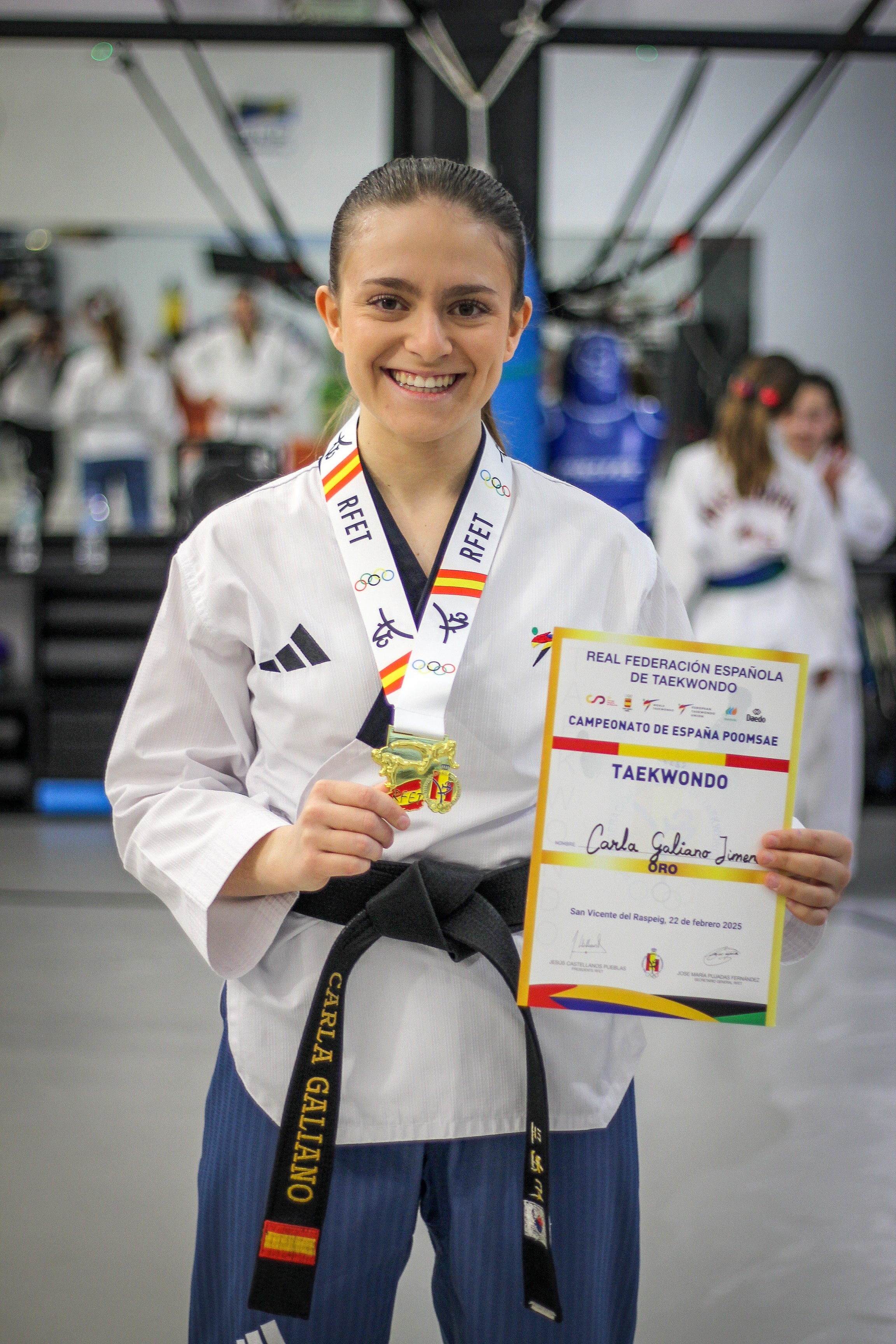 La albaceteña Carla Galiana se proclama Campeona de España de Taekwondo La albaceteña Carla Galiana se proclama Campeona de España de Taekwondo