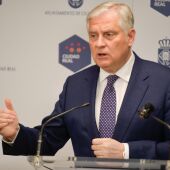 Francisco Cañizares durante la rueda de prensa