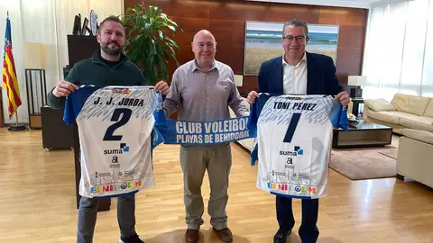 Benidorm colaborará con el Club Voleibol Playas en su objetivo de acoger la fase de ascenso a la Superliga Benidorm colaborará con el Club Voleibol Playas en su objetivo de acoger la fase de ascenso a la Superliga