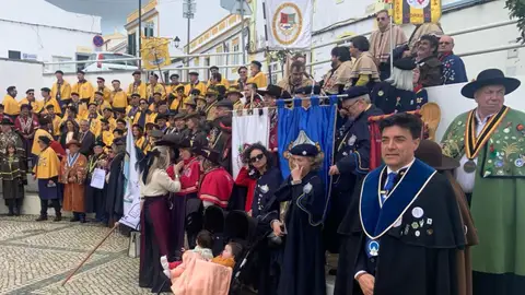 Una imagen de la cofradía del Atún, en El Algarve Una imagen de la cofradía del Atún, en El Algarve