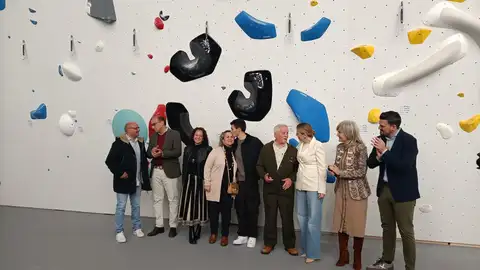 Extremadura rinde homenaje a Alberto Ginés con un rocódromo de vanguardia en Cáceres que lleva su nombre Extremadura rinde homenaje a Alberto Ginés con un rocódromo de vanguardia en Cáceres que lleva su nombre