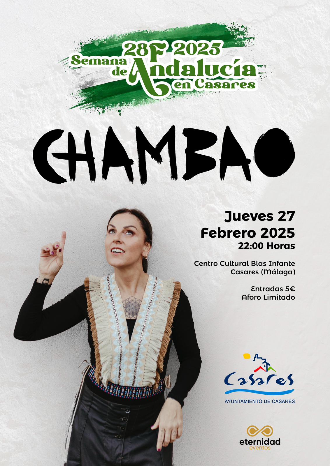 La Mari de Chambao participa en el Día de Andalucía en Casares La Mari de Chambao participa en el Día de Andalucía en Casares