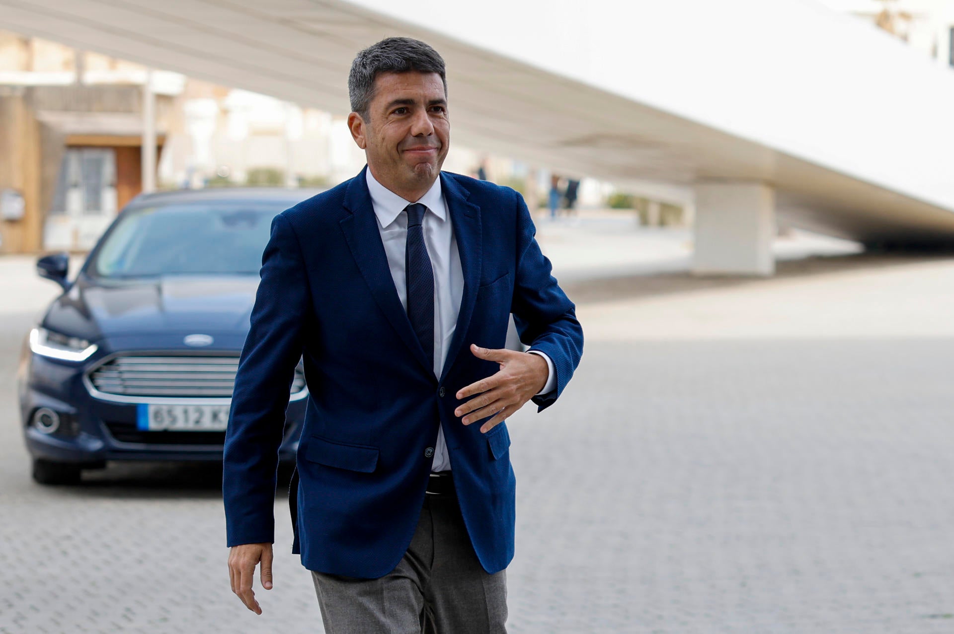 Mazón asegura ahora que llegó al CECOPI a las 20:28 horas y defiende que no cambió su versión: "Es después de las 19:00 horas" Mazón asegura ahora que llegó al CECOPI a las 20:28 horas y defiende que no cambió su versión: "Es después de las 19:00 horas"
