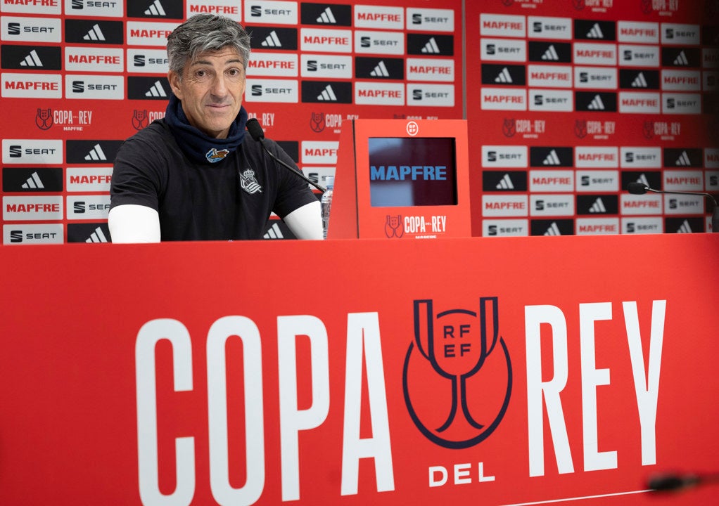 Imanol: "Es un momento histórico para el club" Imanol: "Es un momento histórico para el club"