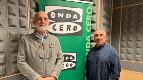 Benito Páramo y Quique Silva, integrantes de la Peña del Rey Moro, la más antigua del Carnaval de Toledo. Benito Páramo y Quique Silva, integrantes de la Peña del Rey Moro, la más antigua del Carnaval de Toledo.