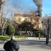Incendio en la Casa del Parque de Ciudad Real