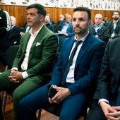 Rayco García, Ayoze García y Sandro Arrufat, de izquierda a derecha de la imagen