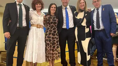 Los seis concejales del PP en el Ayuntamiento de Malagón Los seis concejales del PP en el Ayuntamiento de Malagón