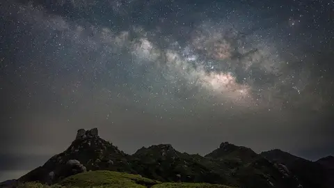 Imagen de archivo de la Vía Láctea en el cielo.