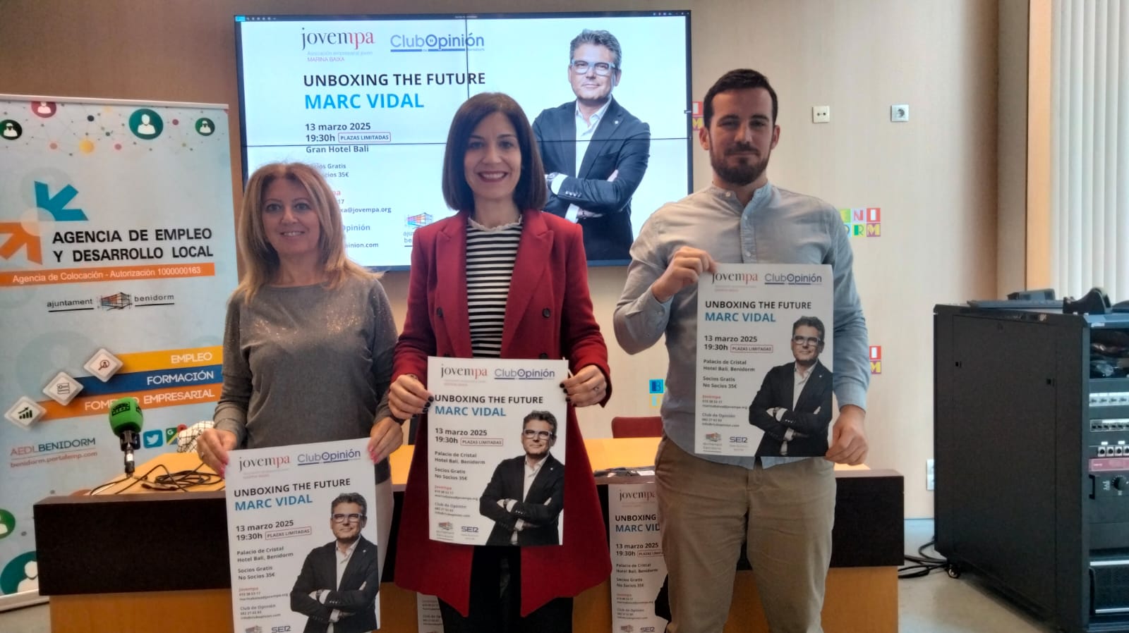 El analista y divulgador Marc Vidal estará en Benidorm el jueves 13 de marzo de la mano del Club de Opinión y Jovempa Marina Baixa El analista y divulgador Marc Vidal estará en Benidorm el jueves 13 de marzo de la mano del Club de Opinión y Jovempa Marina Baixa