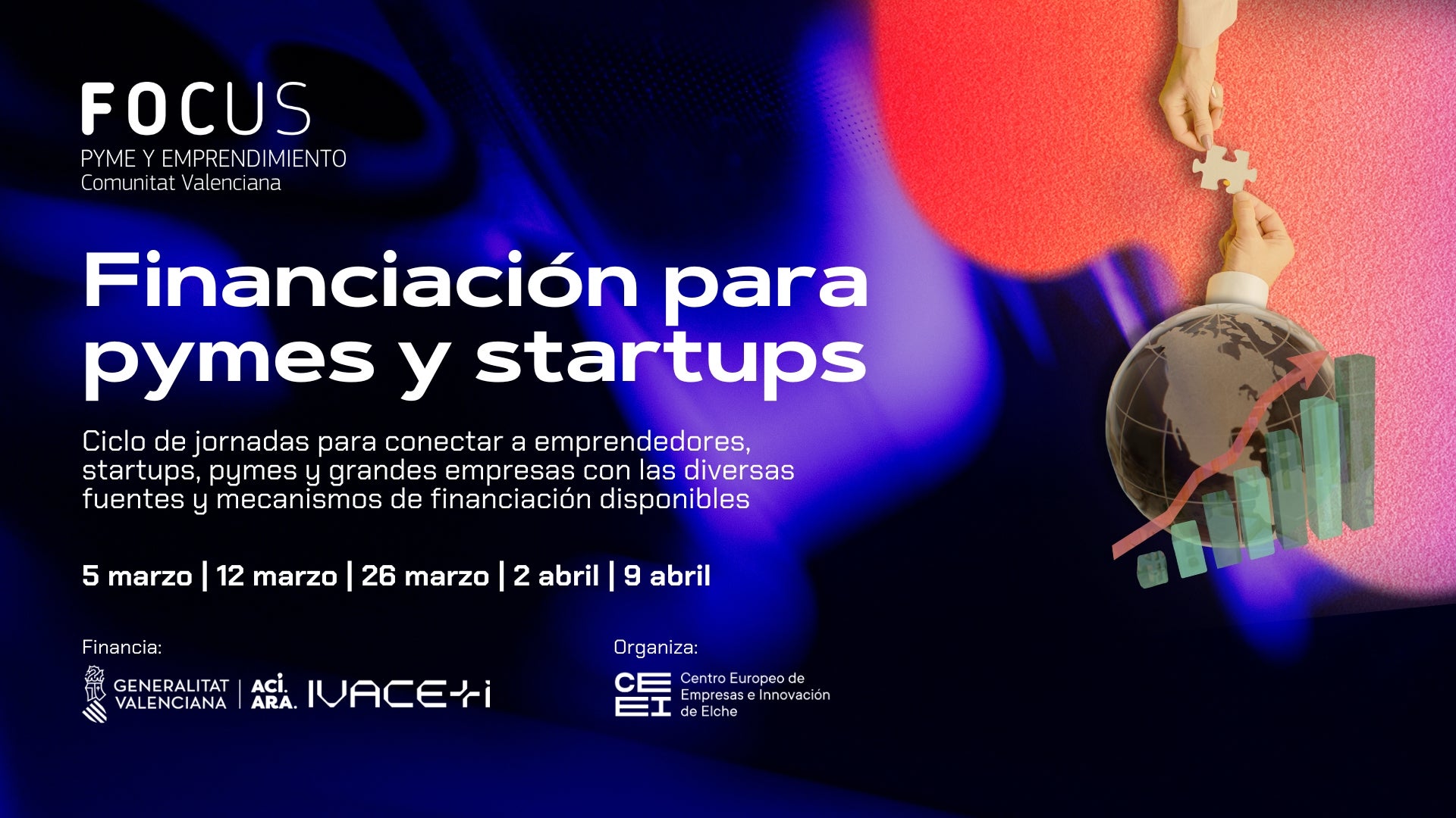 CEEI Elche informa de la financiación disponible para pymes y startups durante 2025 CEEI Elche informa de la financiación disponible para pymes y startups durante 2025
