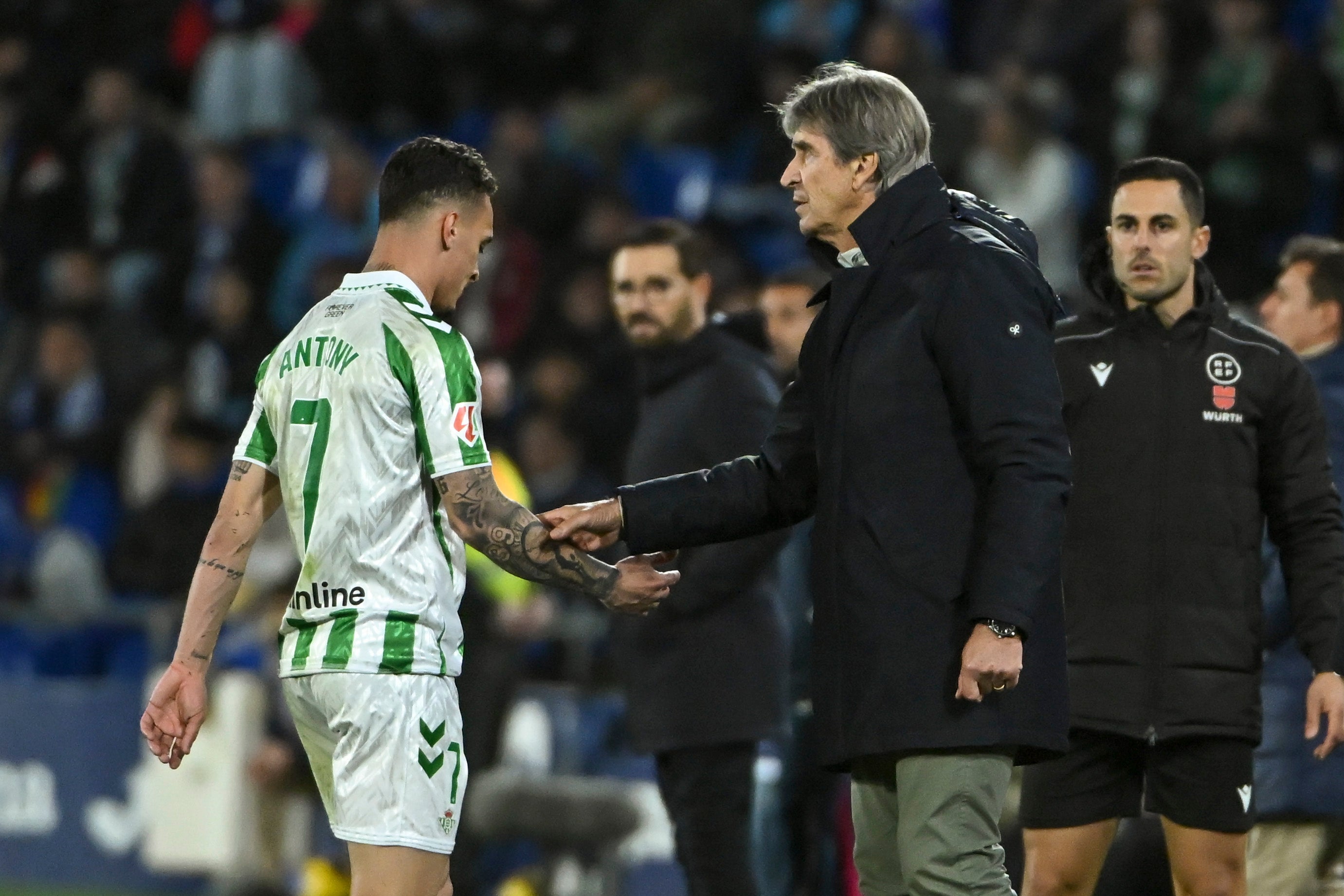 Antony podrá jugar ante el Real Madrid Antony podrá jugar ante el Real Madrid