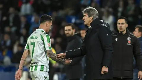 Antony se marcha expulsado del Getafe-Betis. Antony se marcha expulsado del Getafe-Betis.