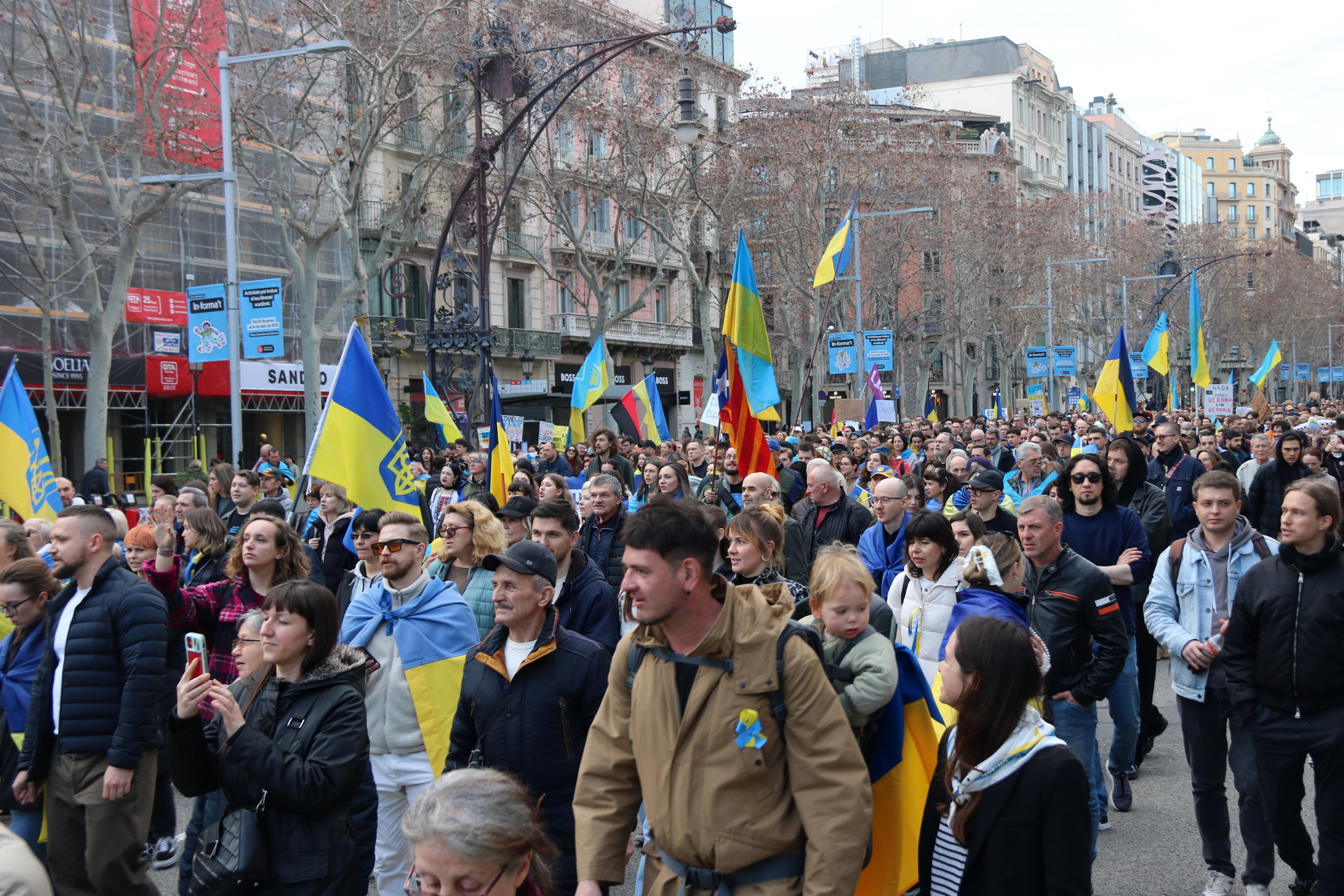 Els ucraïnesos de Catalunya, tres anys després de l'esclat de la guerra Els ucraïnesos de Catalunya, tres anys després de l'esclat de la guerra