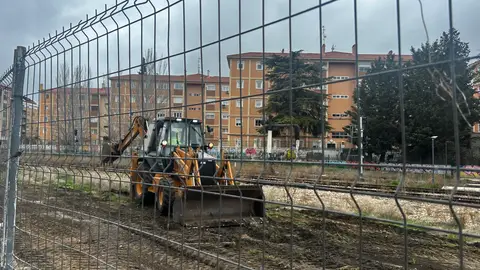Los trabajos de limpieza de la zona han comenzado este martes Los trabajos de limpieza de la zona han comenzado este martes