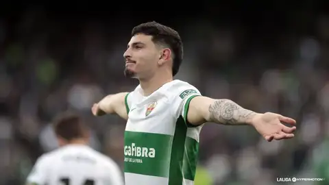 Agustín Álvarez celebra el gol ante el Cartagena. Agustín Álvarez celebra el gol ante el Cartagena.