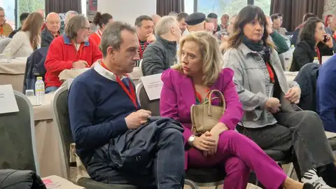 Belarmina Díaz y Ovidio Zapico. Belarmina Díaz y Ovidio Zapic