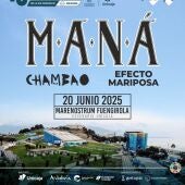 El décimo aniversario de Marenostrum Fuengirola, ‘X Fest’, contará con Maná, Chambao y Efecto Mariposa el 20 de junio