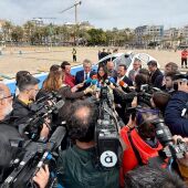 Demostración de aerotaxi en Benidorm