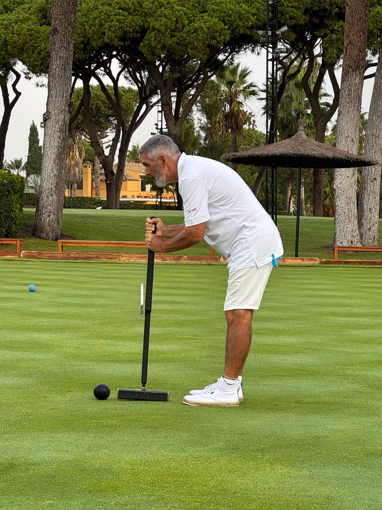 Julián Gutiérrez: "El croquet es un deporte en crecimiento" Julián Gutiérrez: "El croquet es un deporte en crecimiento"