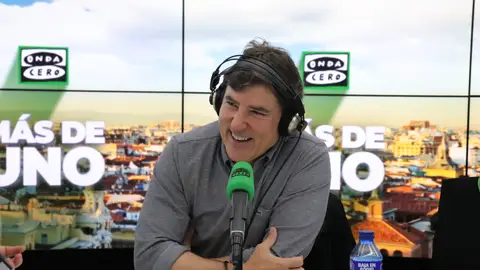 Manel Fuentes en 'Más de uno' con Carlos Alsina Manel Fuentes en 'Más de uno' con Carlos Alsina