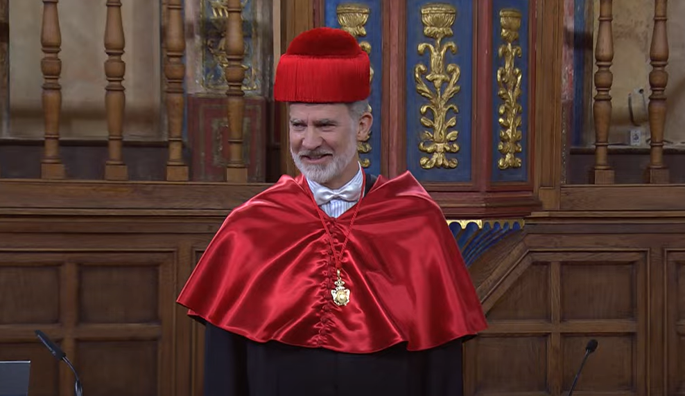 Felipe VI, investido "honoris causa" Felipe VI, investido "honoris causa"