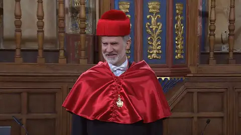 Felipe VI, investido "honoris causa" Felipe VI, investido "honoris causa"