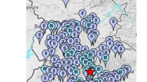 Sobre las 3:29h de esta madrugada se producía un terremoto de 4.1 grados en Cazalla de la Sierra que se sentía en Extremadura Sobre las 3:29h de esta madrugada se producía un terremoto de 4.1 grados en Cazalla de la Sierra que se sentía en Extremadura