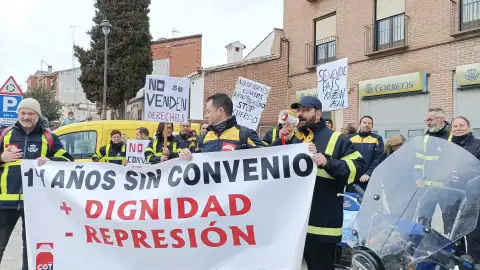 Concentración de Correos en Talavera Concentración de Correos en Talavera