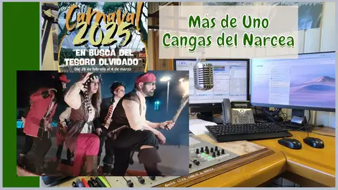 Captura del vídeo promocional del Carnaval 2025 en Cangas Captura del vídeo promocional del Carnaval 2025 en Cangas
