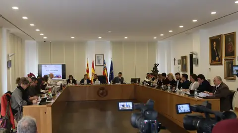 Pleno ordinario del mes de febrero en Vila-real. Pleno ordinario del mes de febrero en Vila-real.