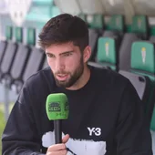 Théo Zidane, en la entrevista Théo Zidane, en la entrevista