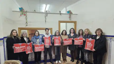 Representantes de las entidades convocantes de la manifestación han participado en su presentación Representantes de las entidades convocantes de la manifestación han participado en su presentación